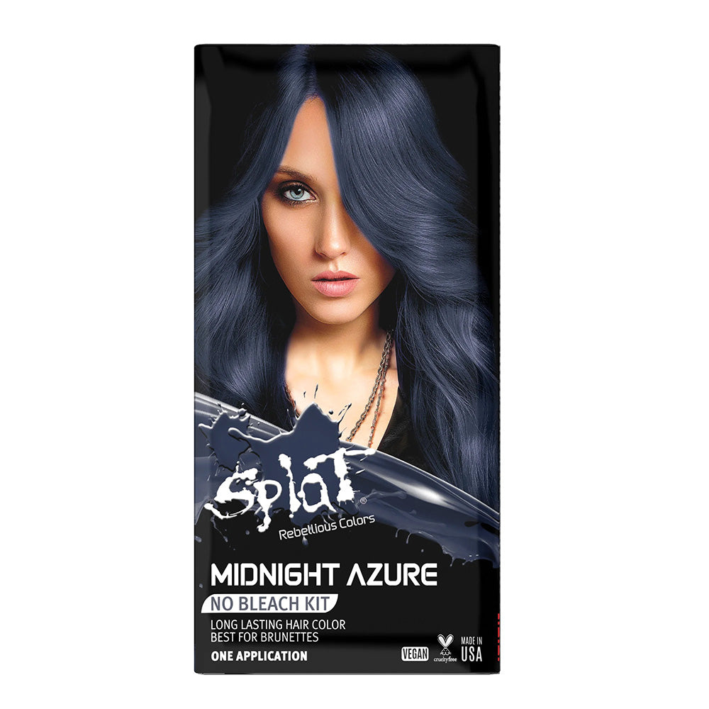 Splat Rebellious Long Lasting Hair Color Midnight Azure 1Kit